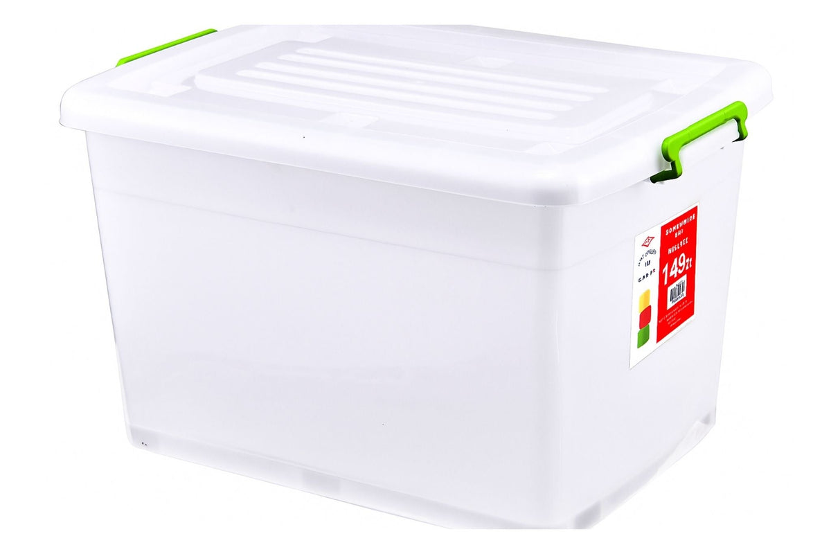 Storage Tub w/Rollers 149L