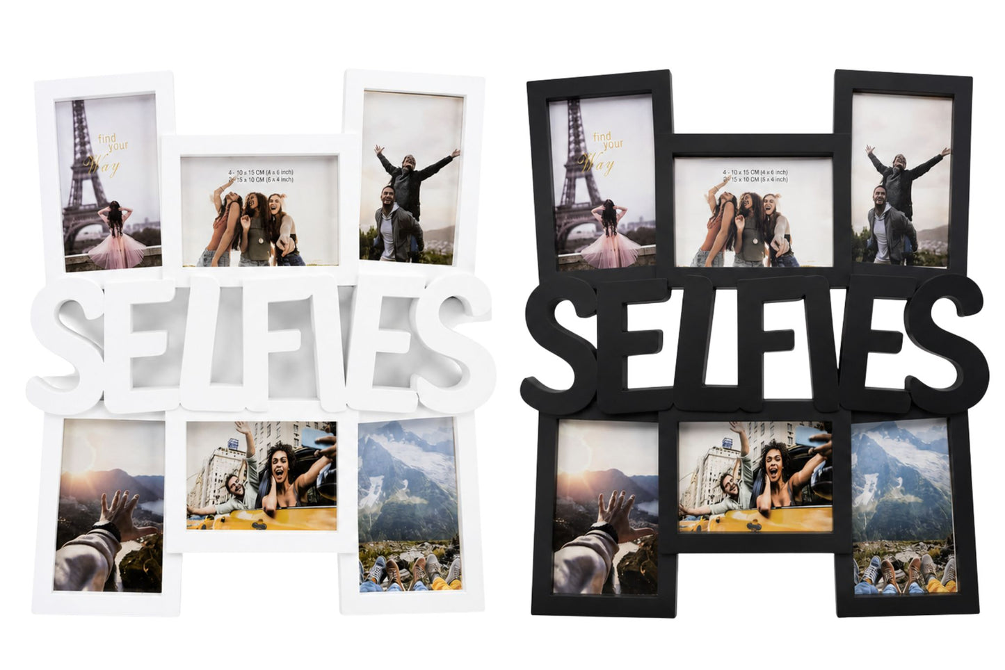 Photo Frame Collage 40.5x43cm 2 Asstd