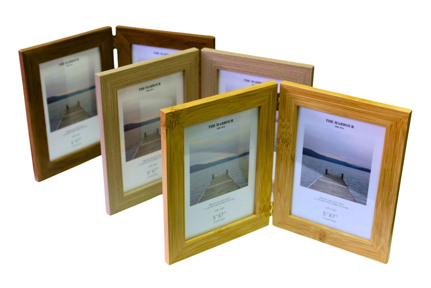 Photo Frame Two Fold 13x18cm 3 Asstd