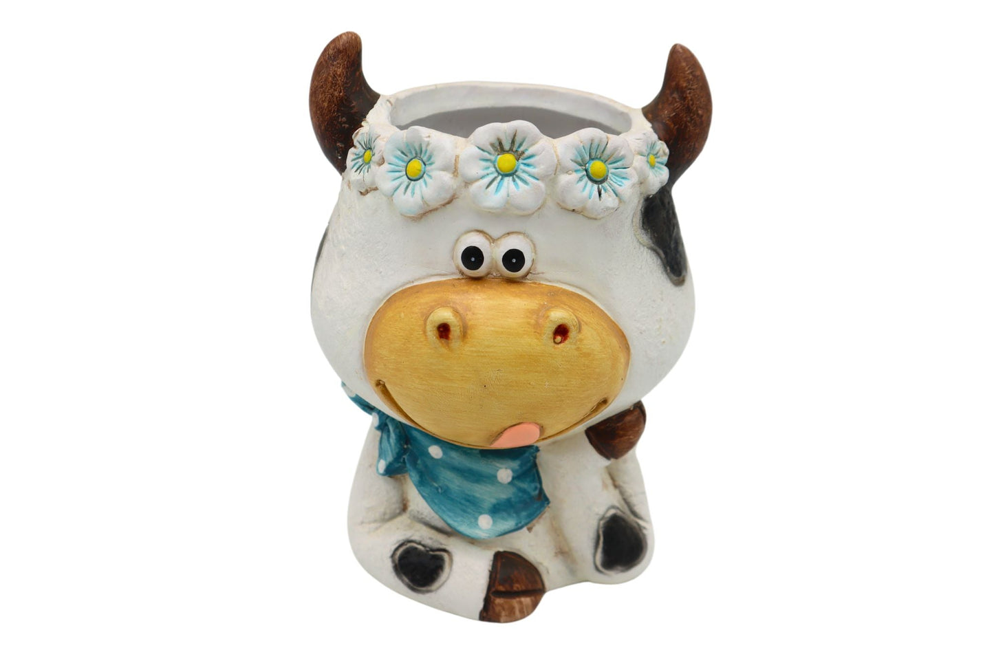 MGO Planter Cow 11.6x11.5x16.4cm