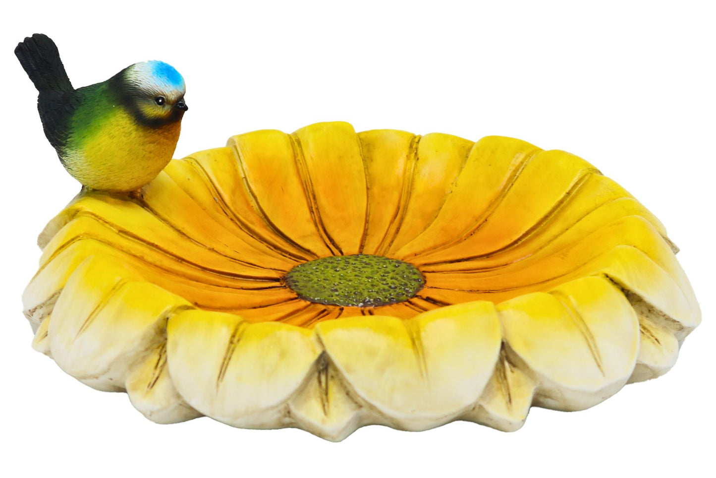 Resin Sunflower Bird Feeder 23cm