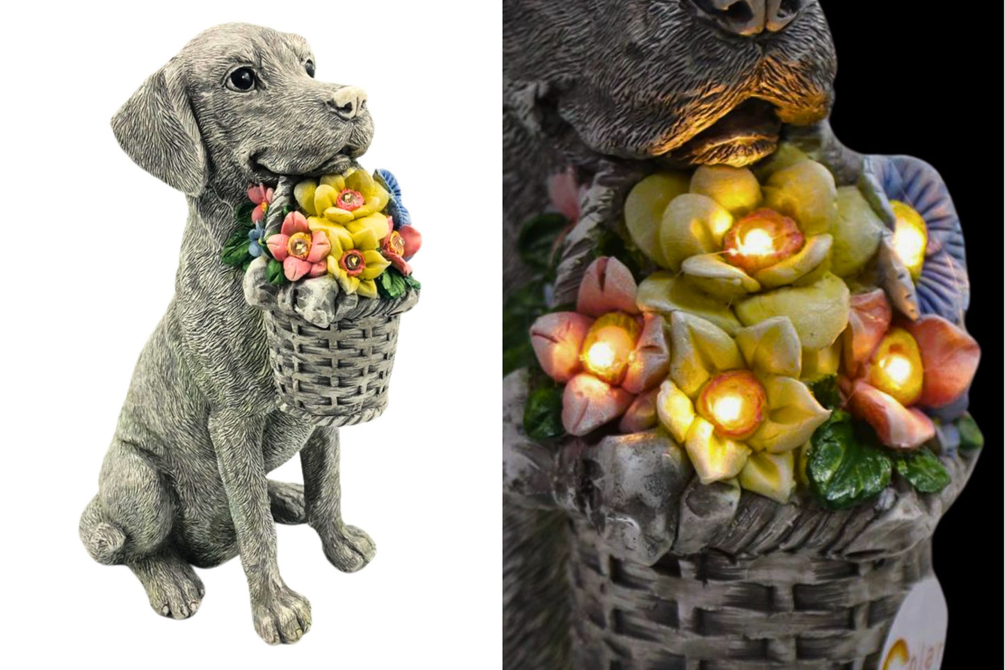 Resin Solar Dog 29cm