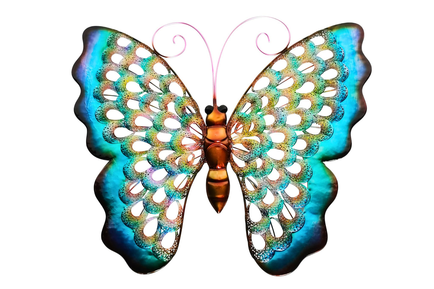 Metal Wall Art Butterfly 50x45cm