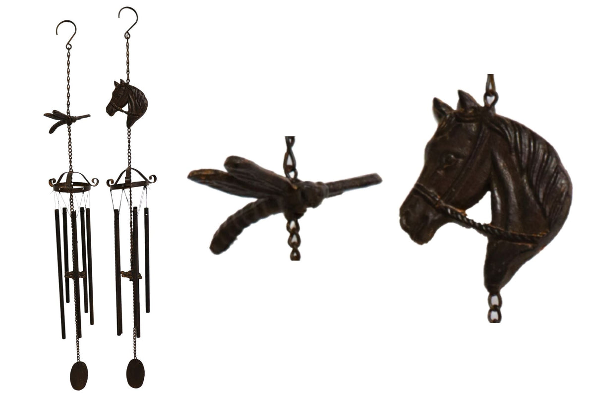 Metal Heavy Duty Wind Chime 91cm 2 Asstd
