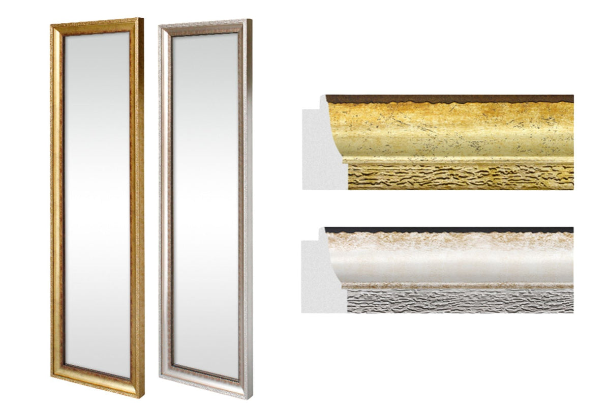 Mirror Wall Vintage Luxe 120x30cm 2 Asstd PDQ