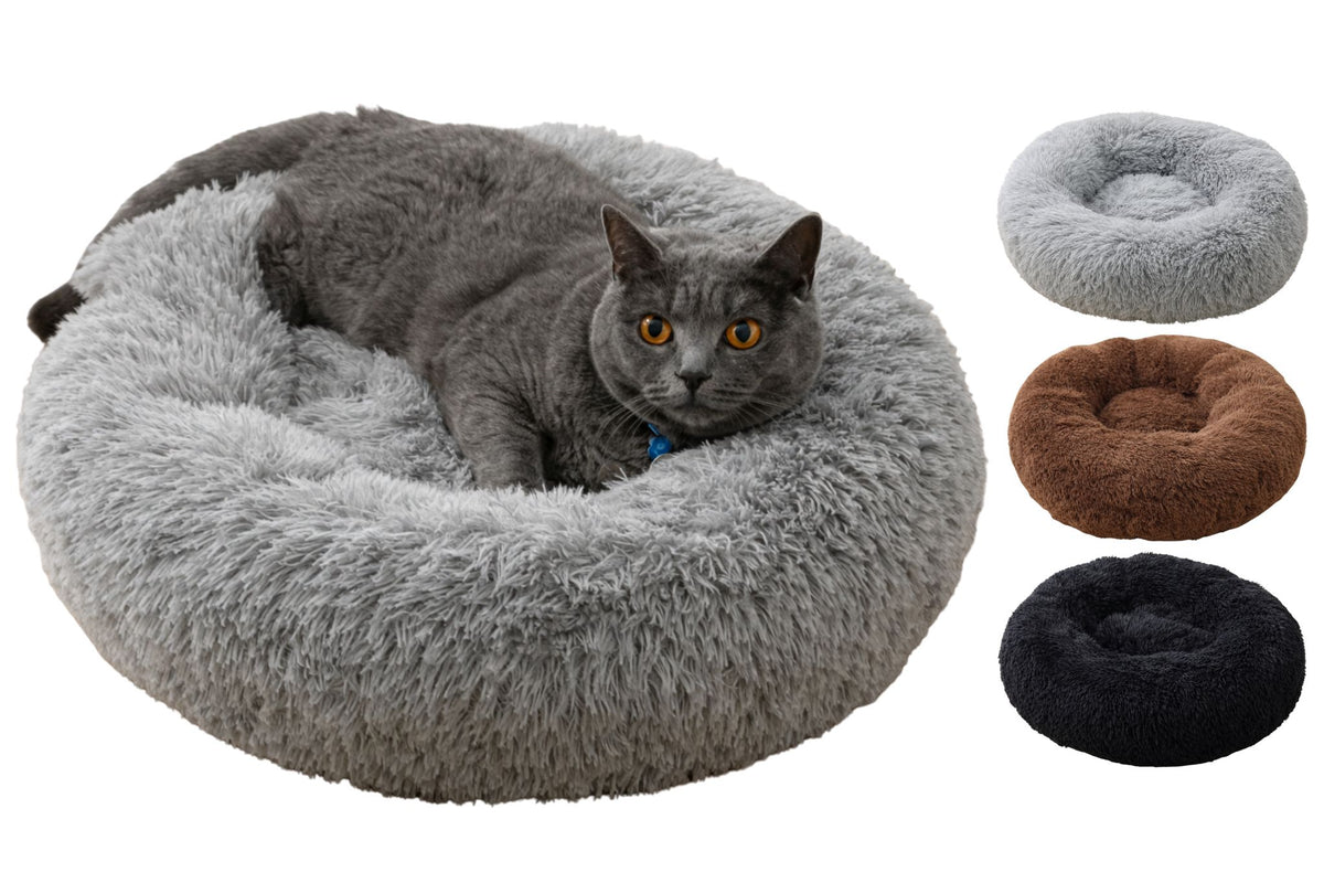 Plush Pet Bed 50cm 3 Asstd