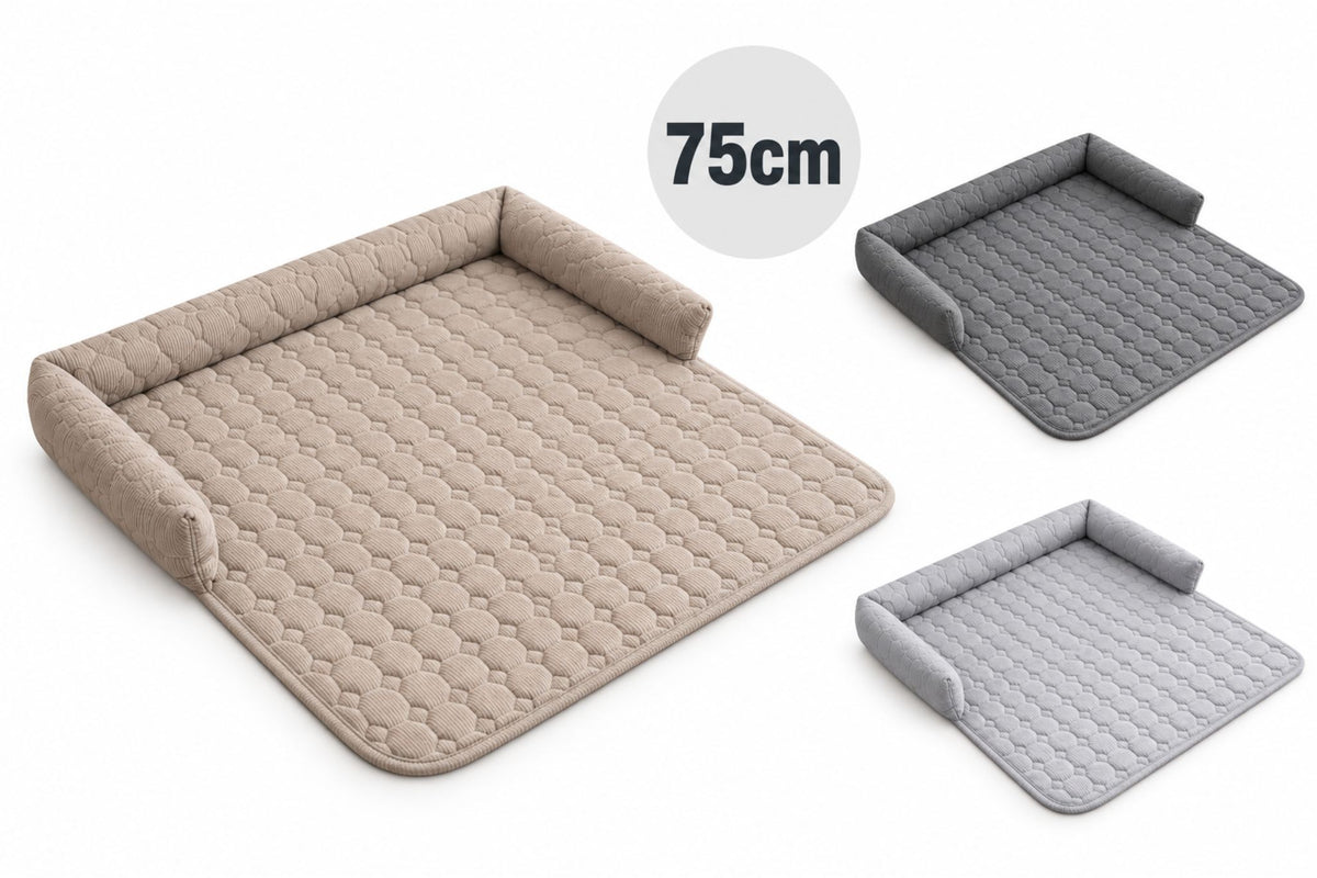 Dog Bed Sofa Protector Mat 75x75cm 3 Asstd