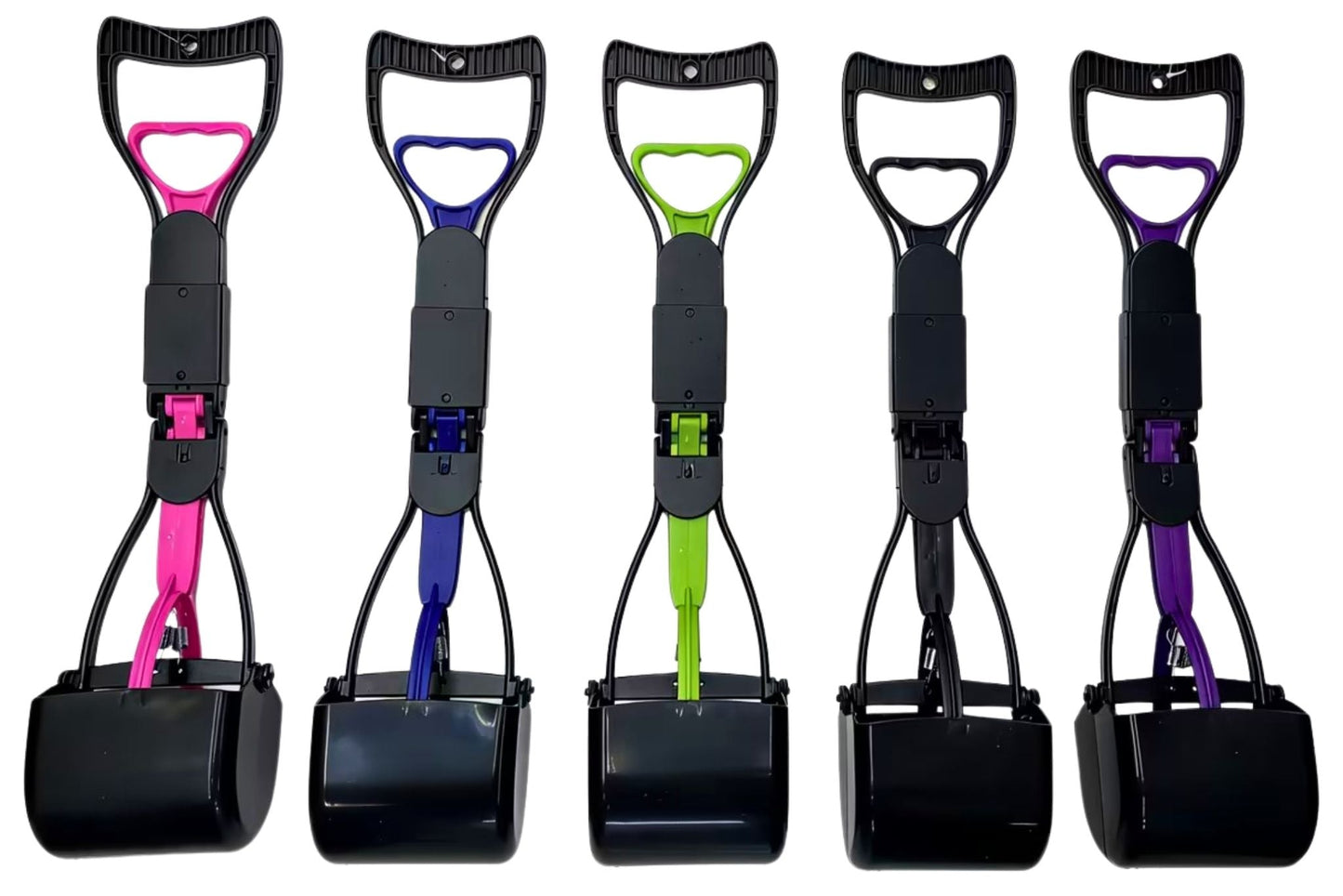Foldable Dog Pooper Scooper 45cm 5 Asstd