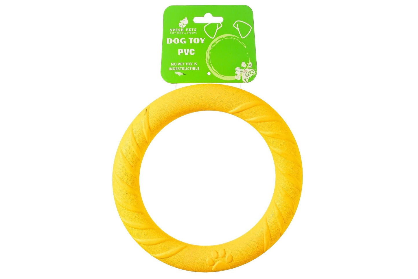 Dog Toy PVC Pull Ring 19.5cm