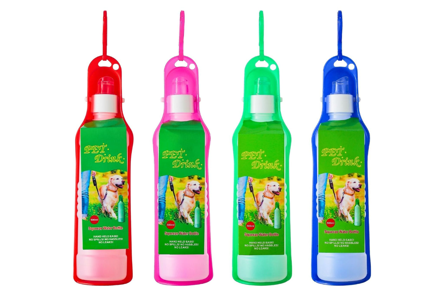 Pet Travel Bottle 500ml 25.5x6.5x5.8cm