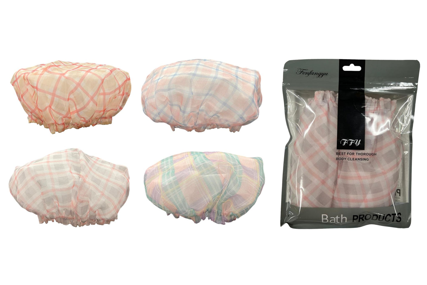 Shower Cap 4 Asstd