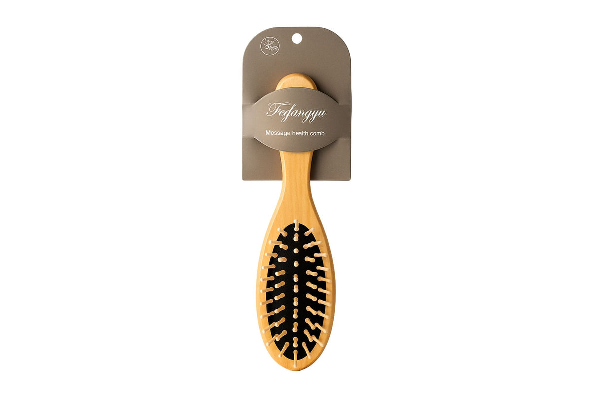 Wooden Comb - Round
