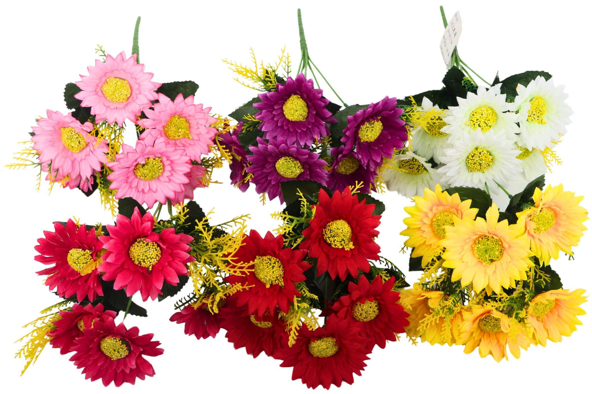6 Branches Gerbera