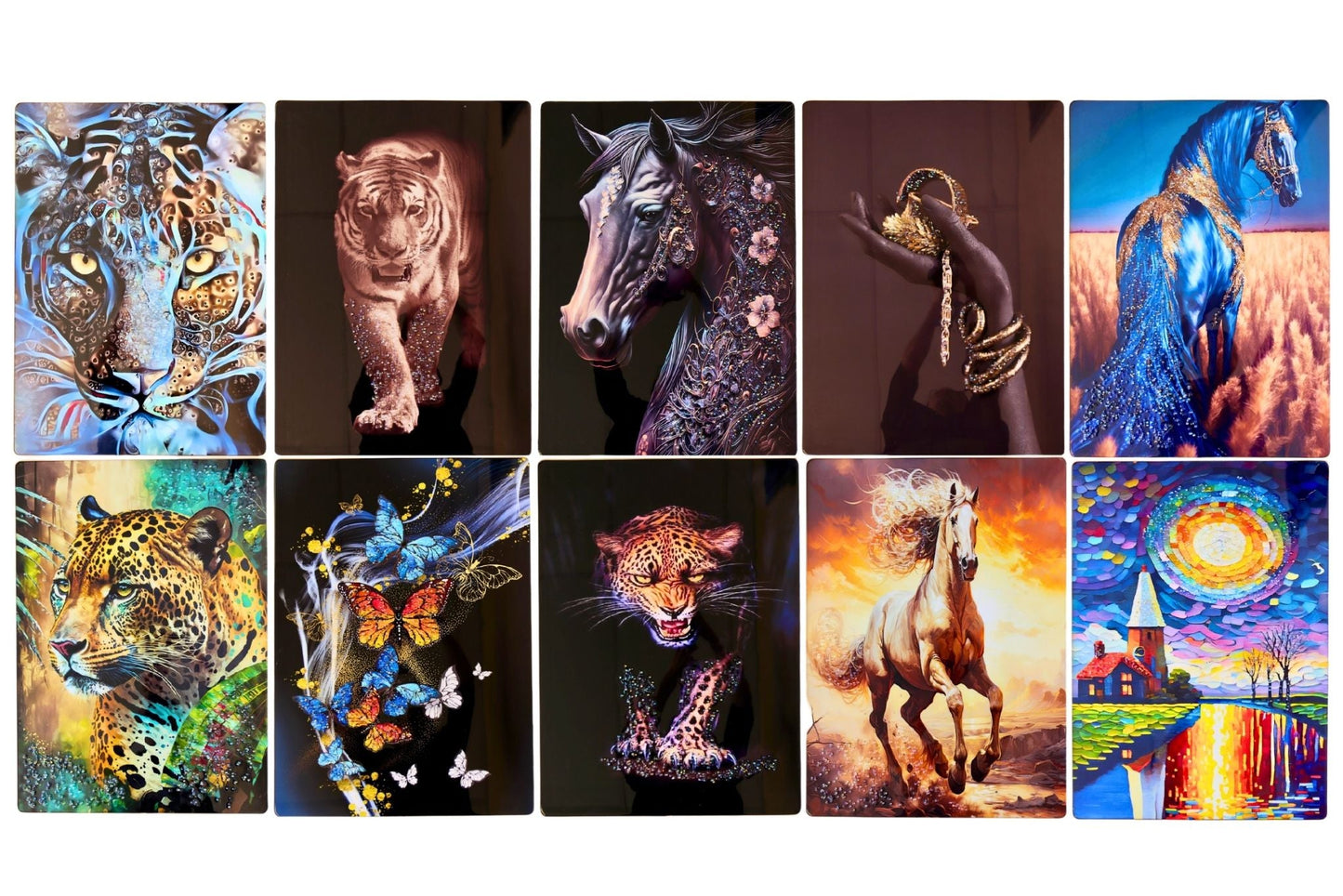 Diamond Wall Art 50x70cm 10 Asstd