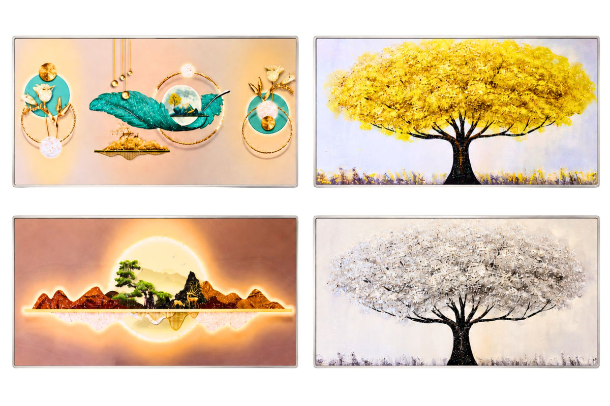 Diamond Wall Art 120x60cm 4 Asstd