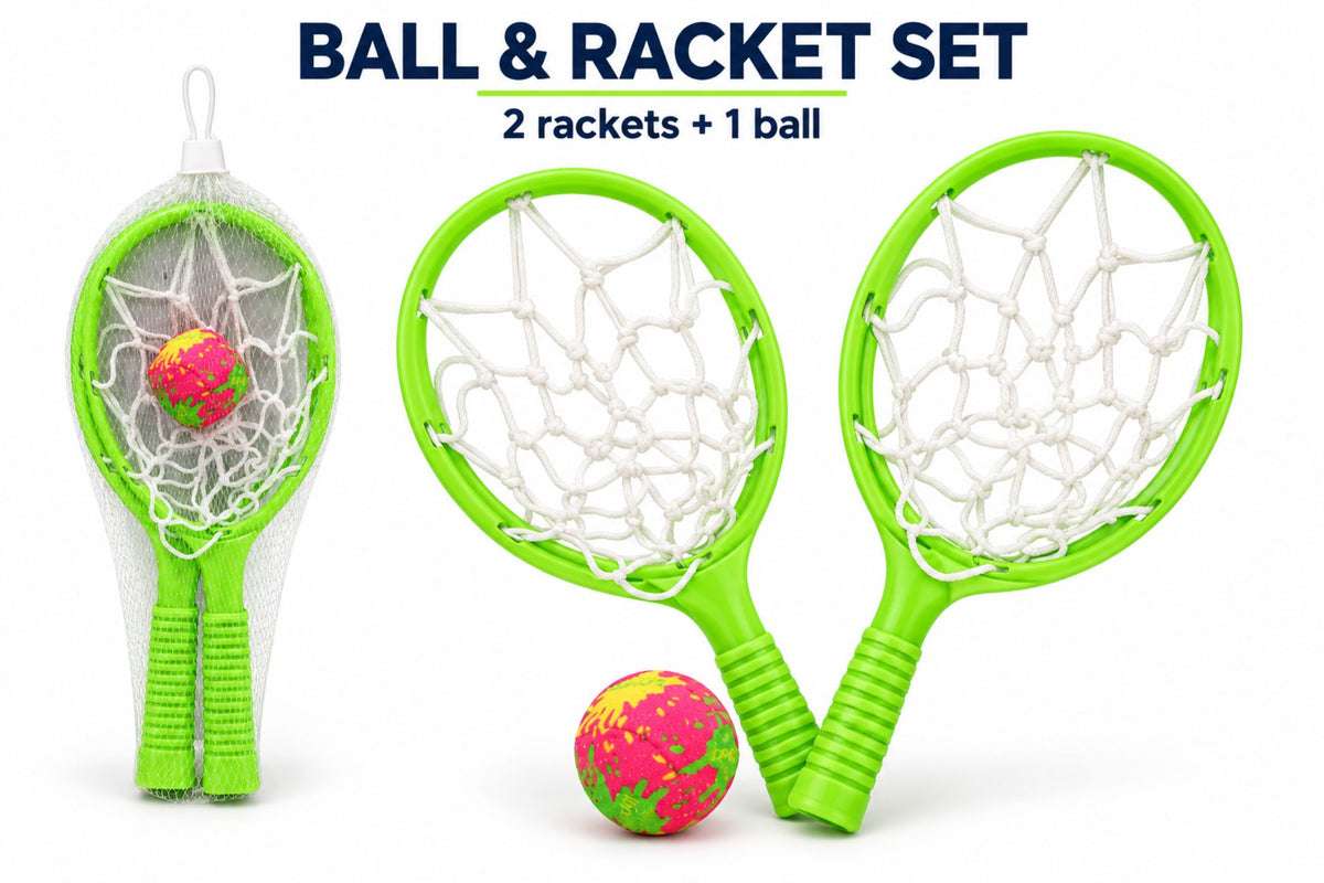 Ball & Racket 33cm 2pcs