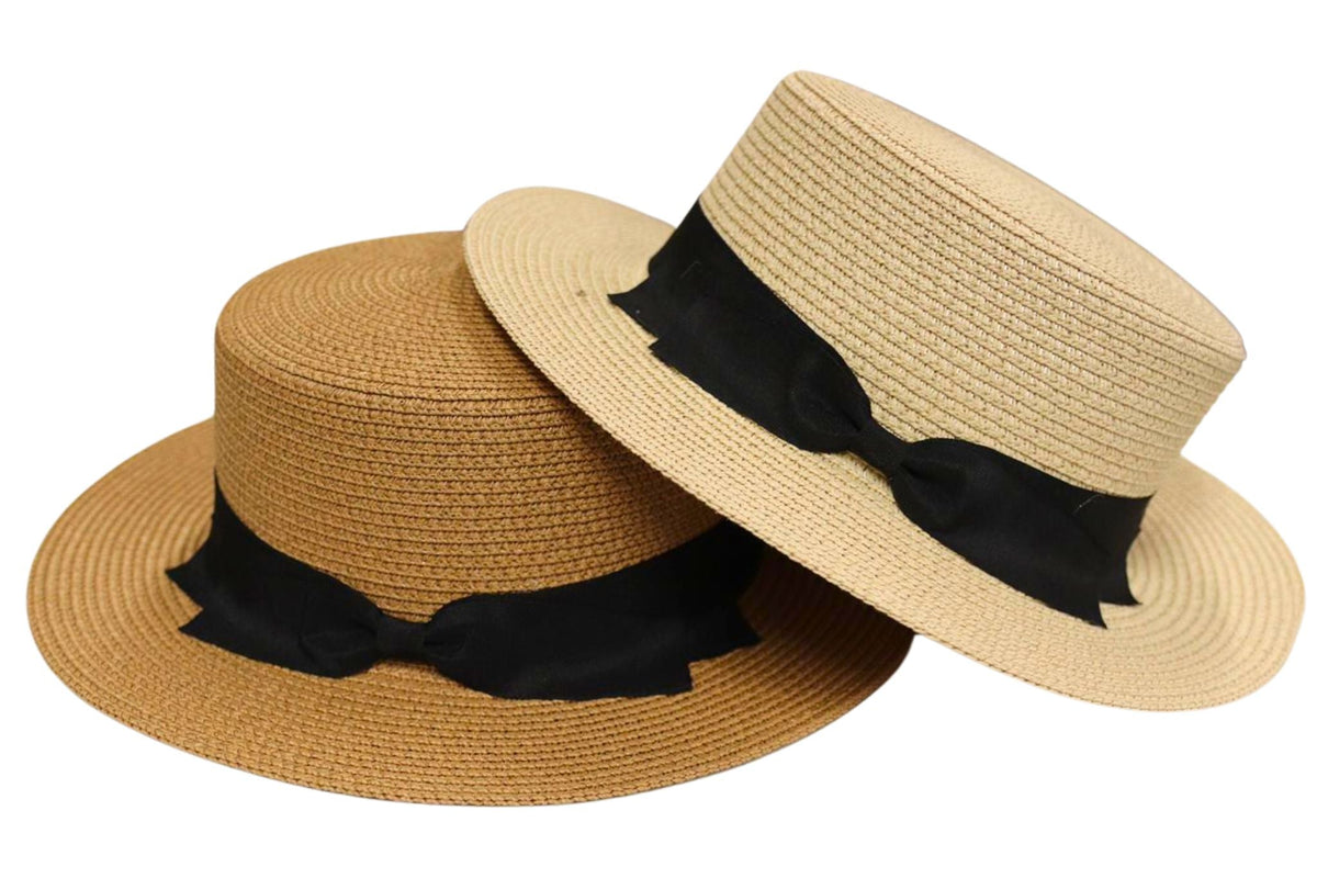 Straw Hat 32cm 2 Asstd