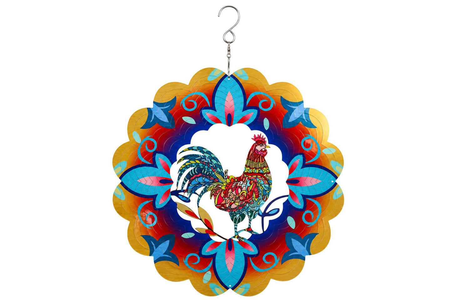 Wind Spinner Rooster 30cm
