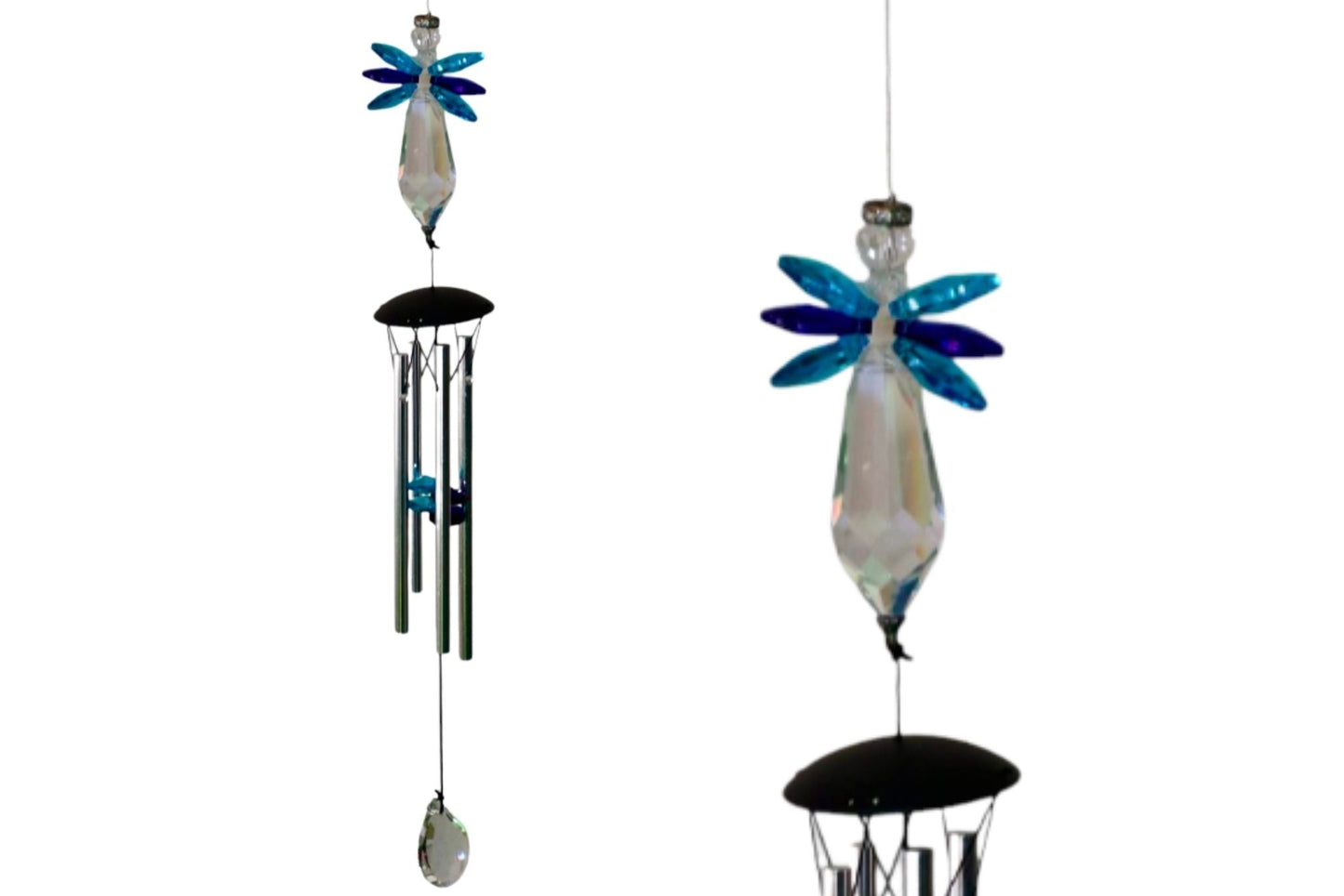 Wind Chime Prismatic Tunes Angel Blue 120cm