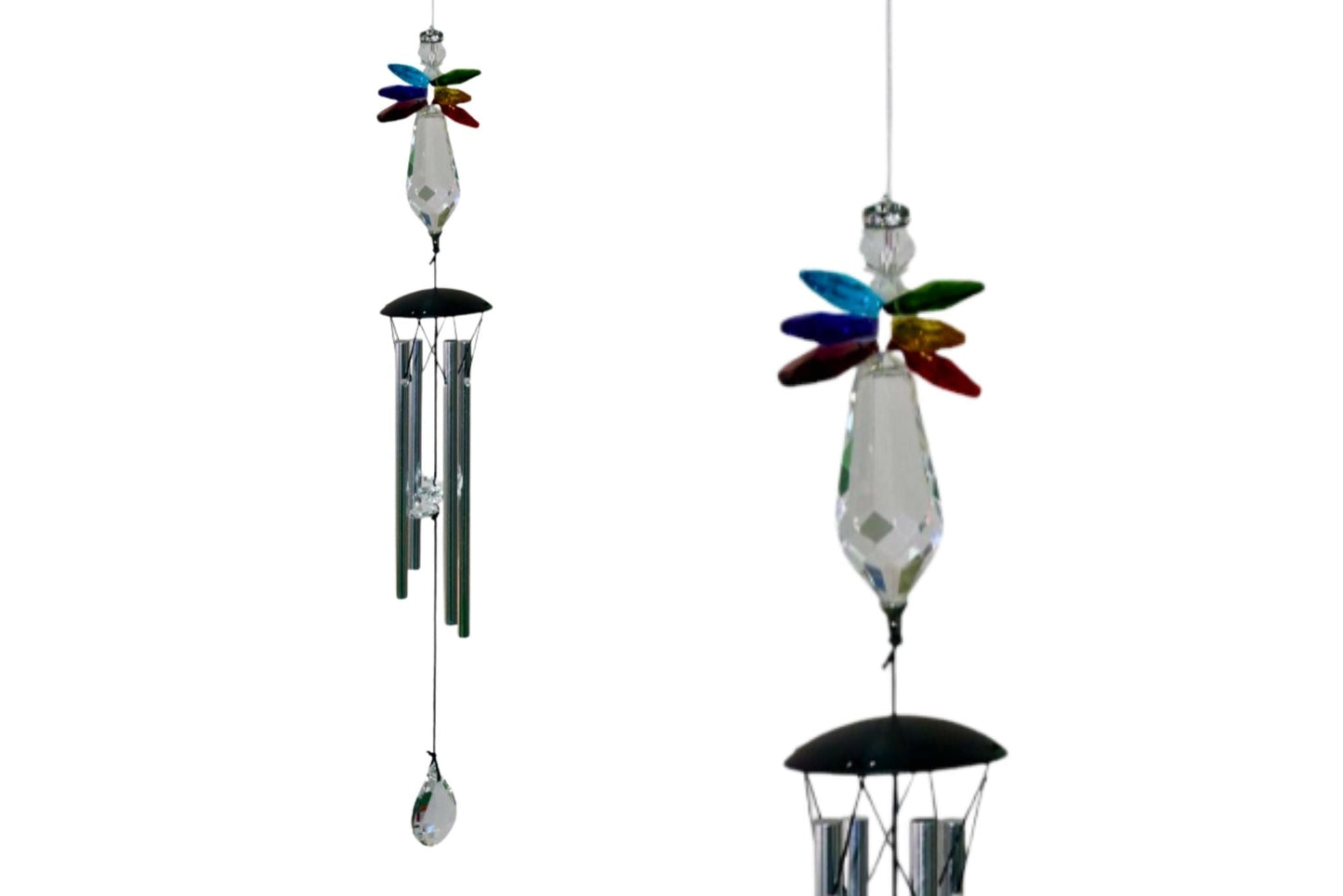 Wind Chime Prismatic Tunes Angel Multi 120cm