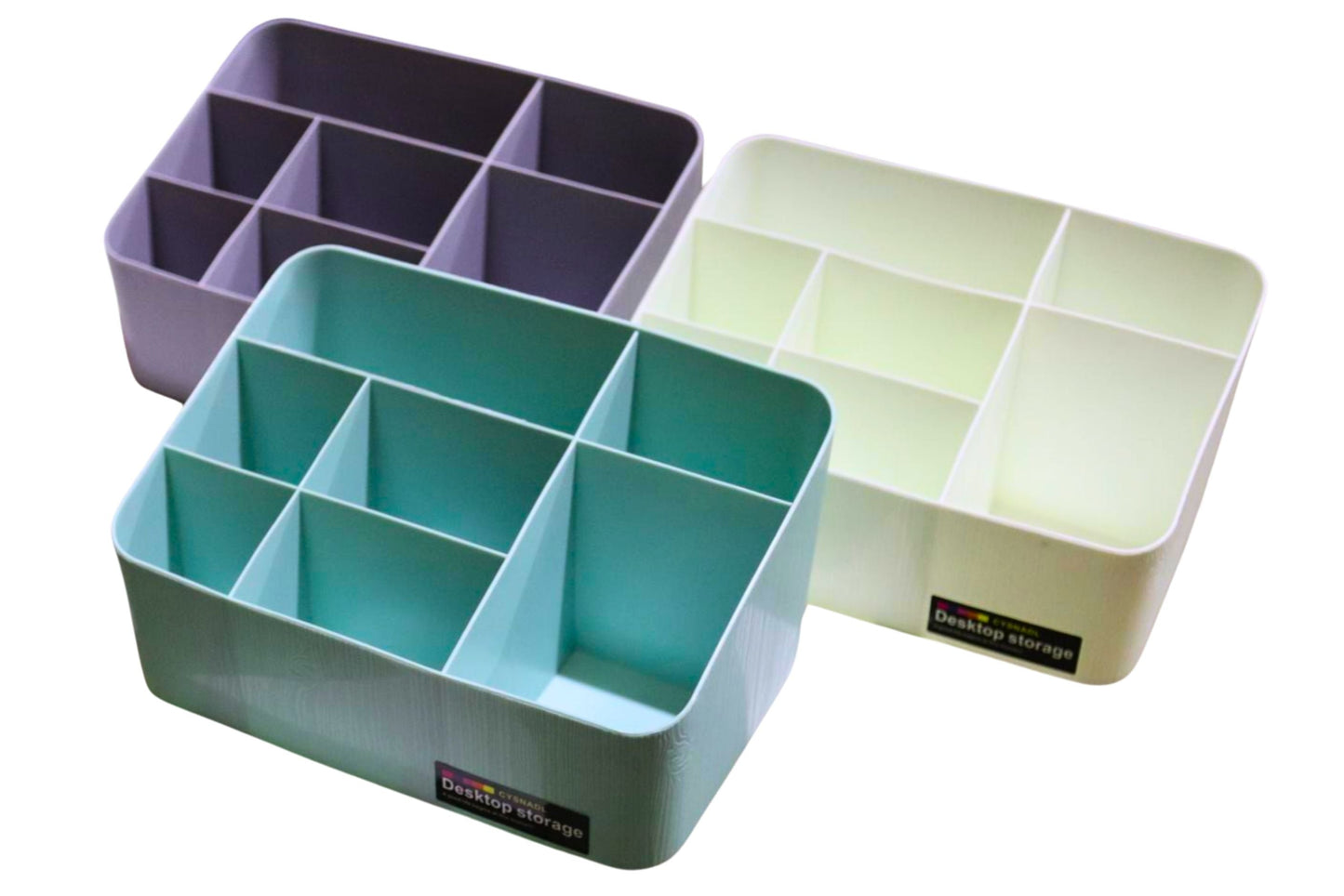 Desk Organiser 23.5x14.5x12cm 3 Asstd