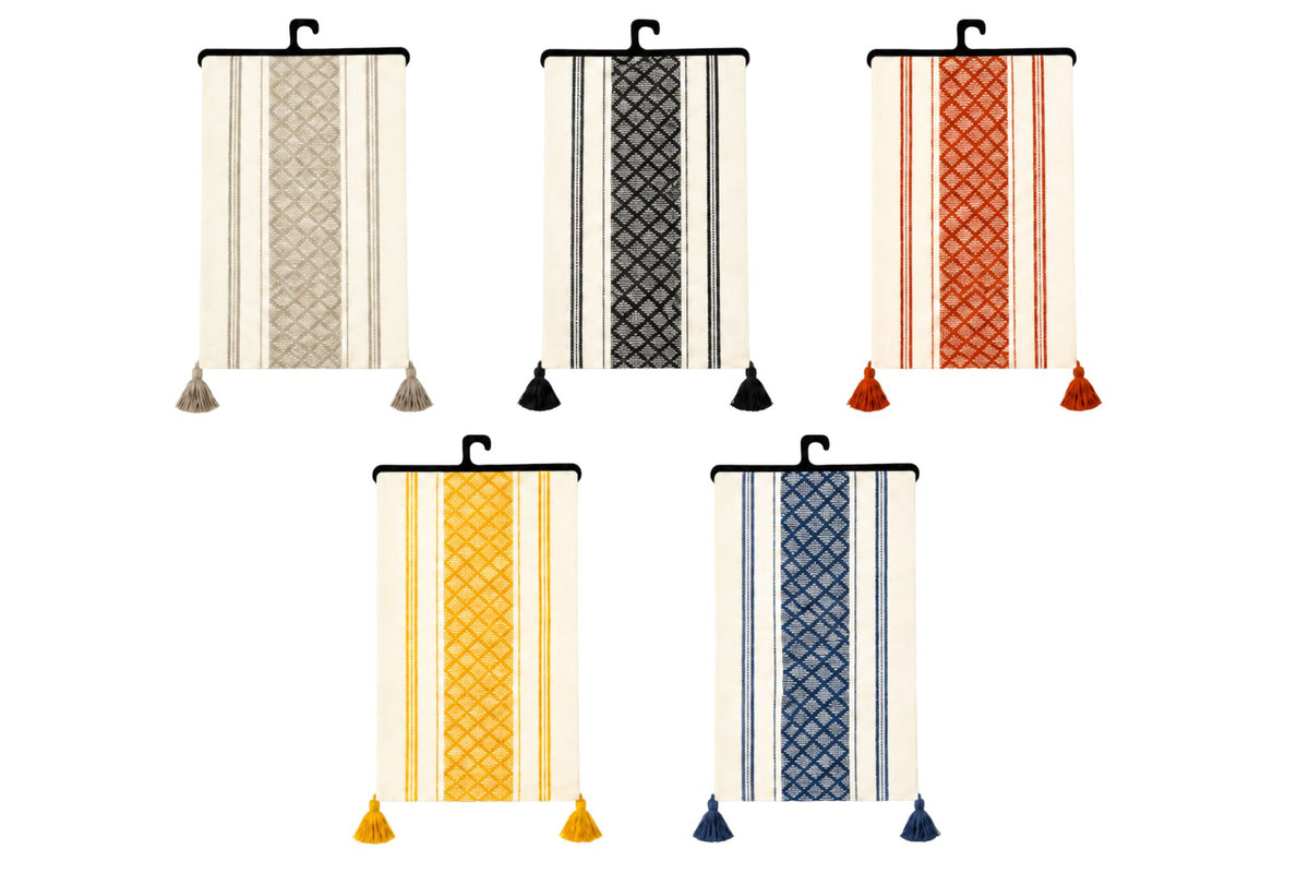 Table Runner Linen 150x34cm 5 Asstd