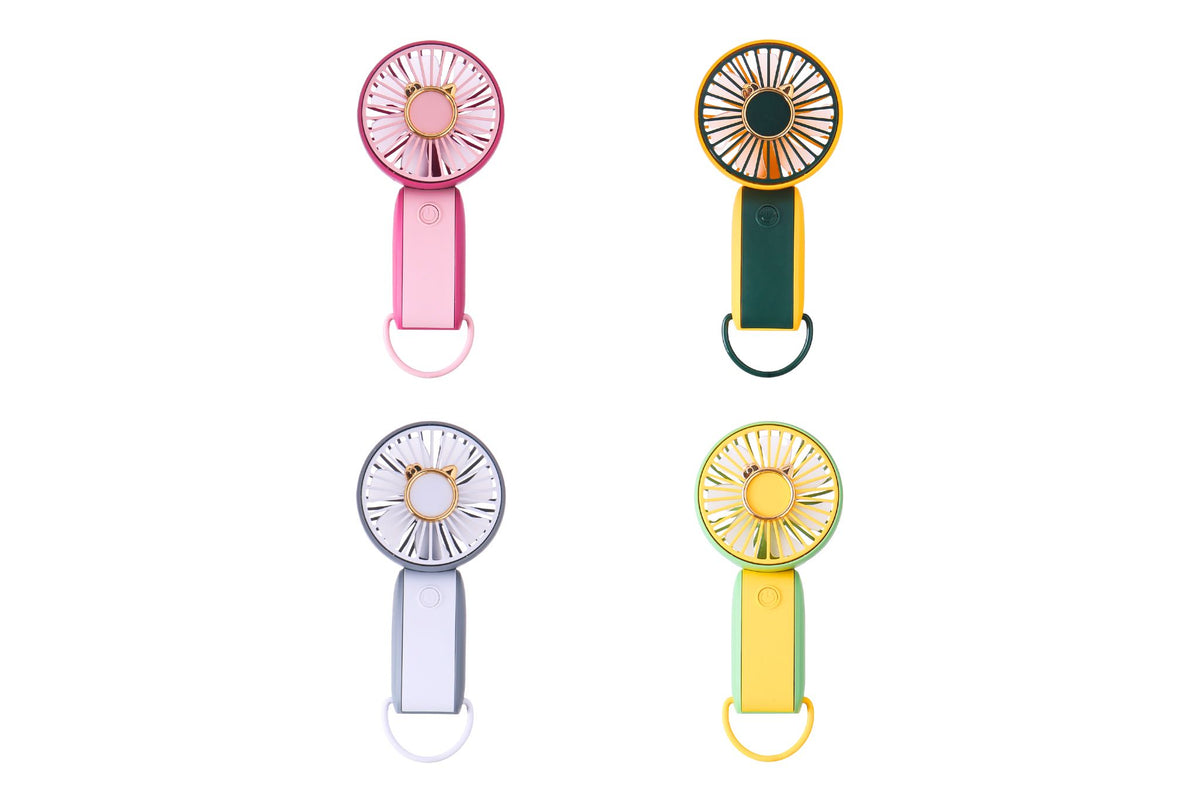 Small Handheld Fan 4 Asstd