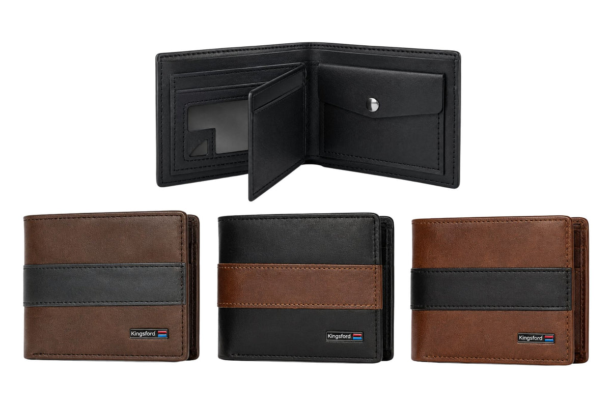 Men's Wallet 12x9cm 3 Asstd