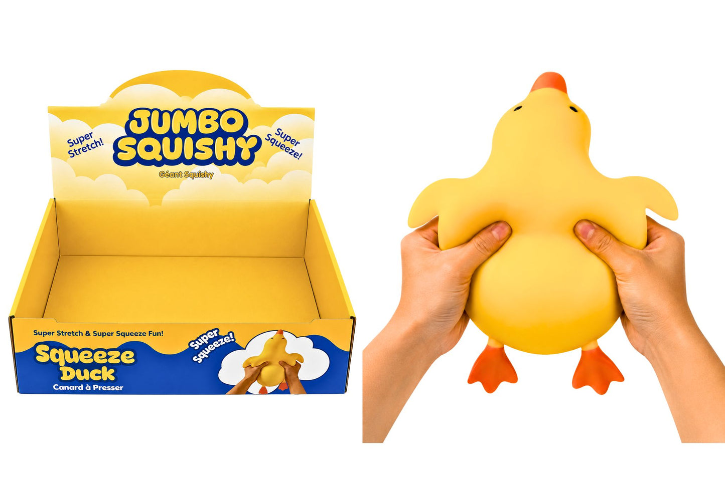 Squishy Jumbo Duck 30cm PDQ