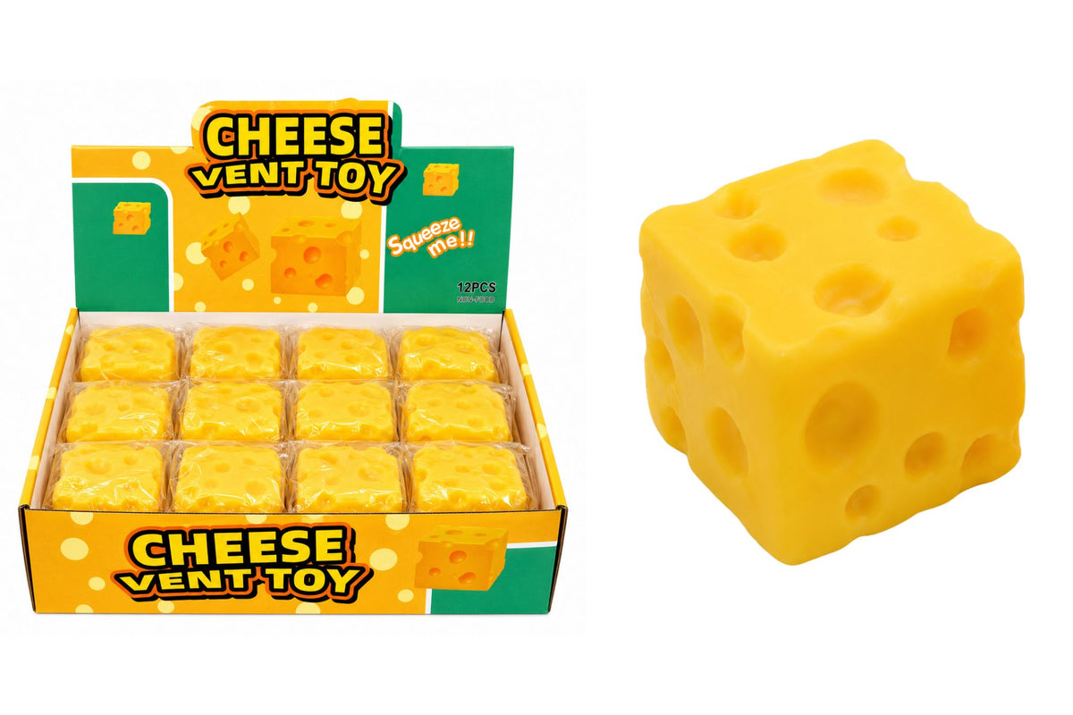 Squishy Cheese 6cm PDQ