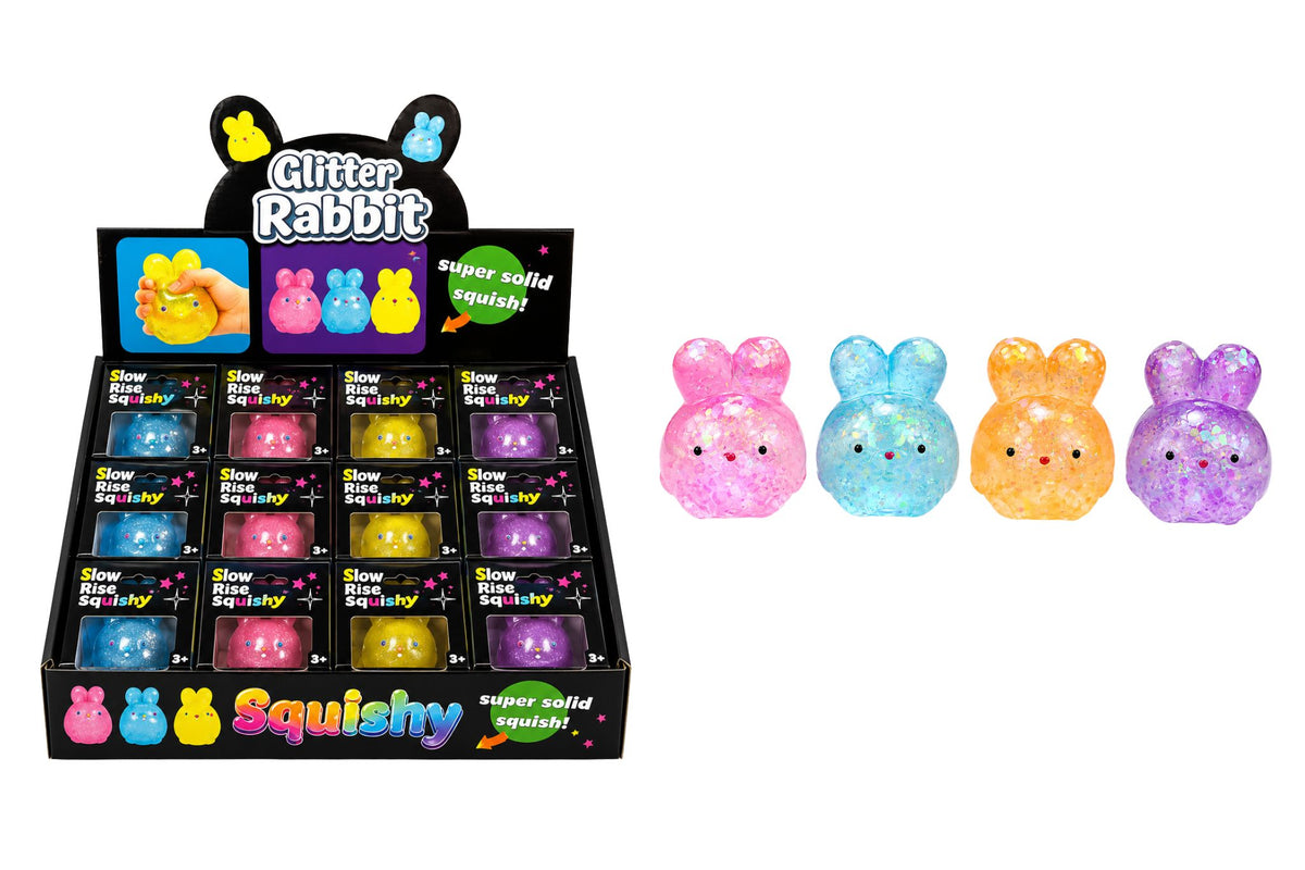 Squishy Gel Rabbit 4 Asstd PDQ