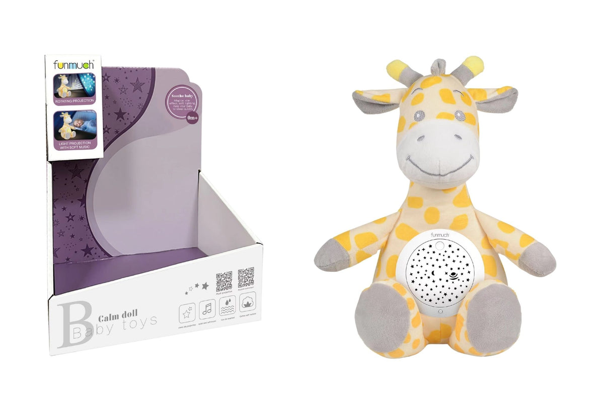 Soft Doll Giraffe w/Light & Sound B/O