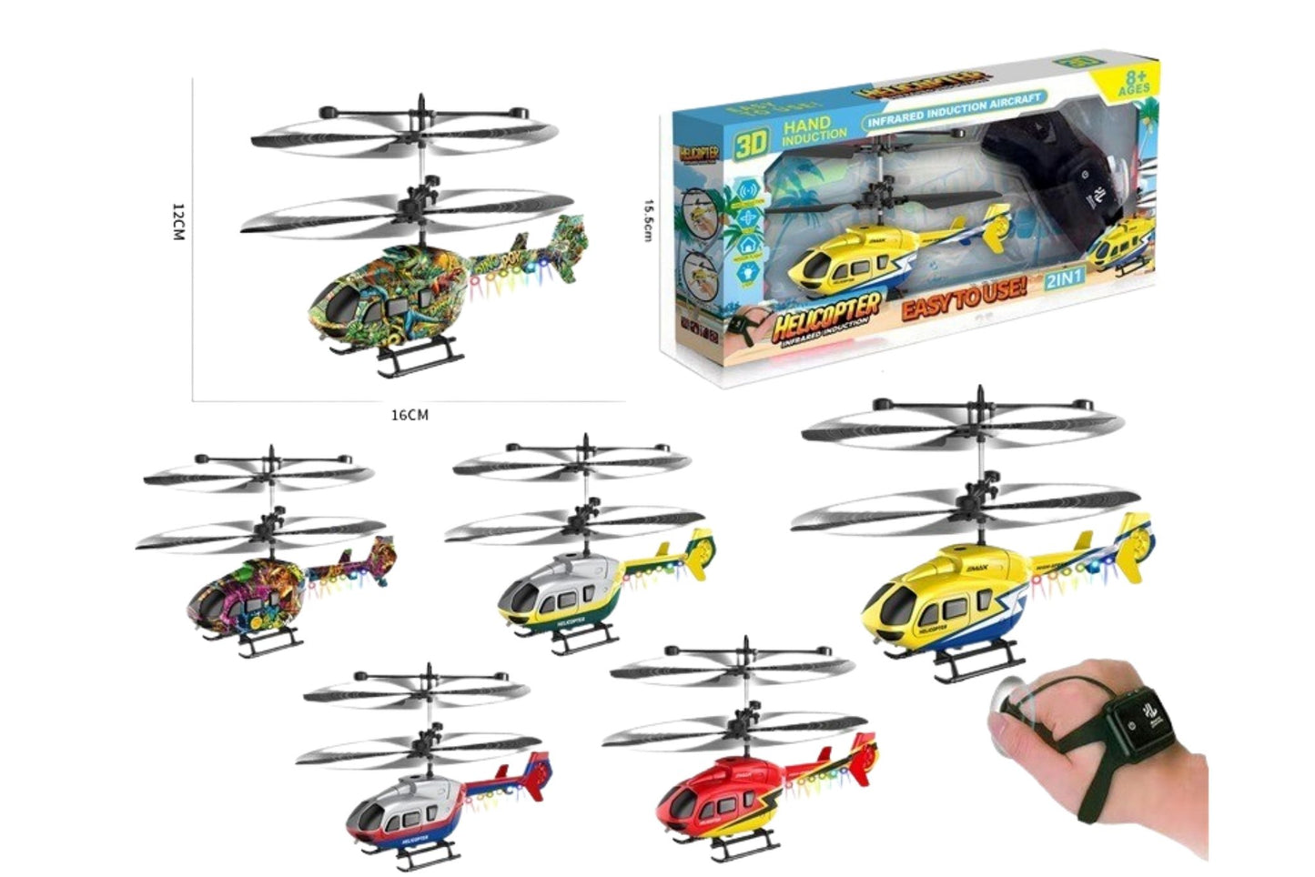 R/C Helicopter 4 Asstd