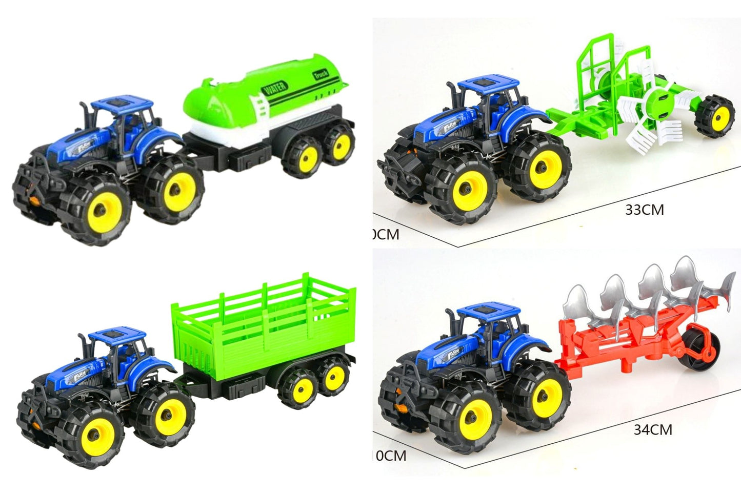 Friction Farm Truck 3 Asstd