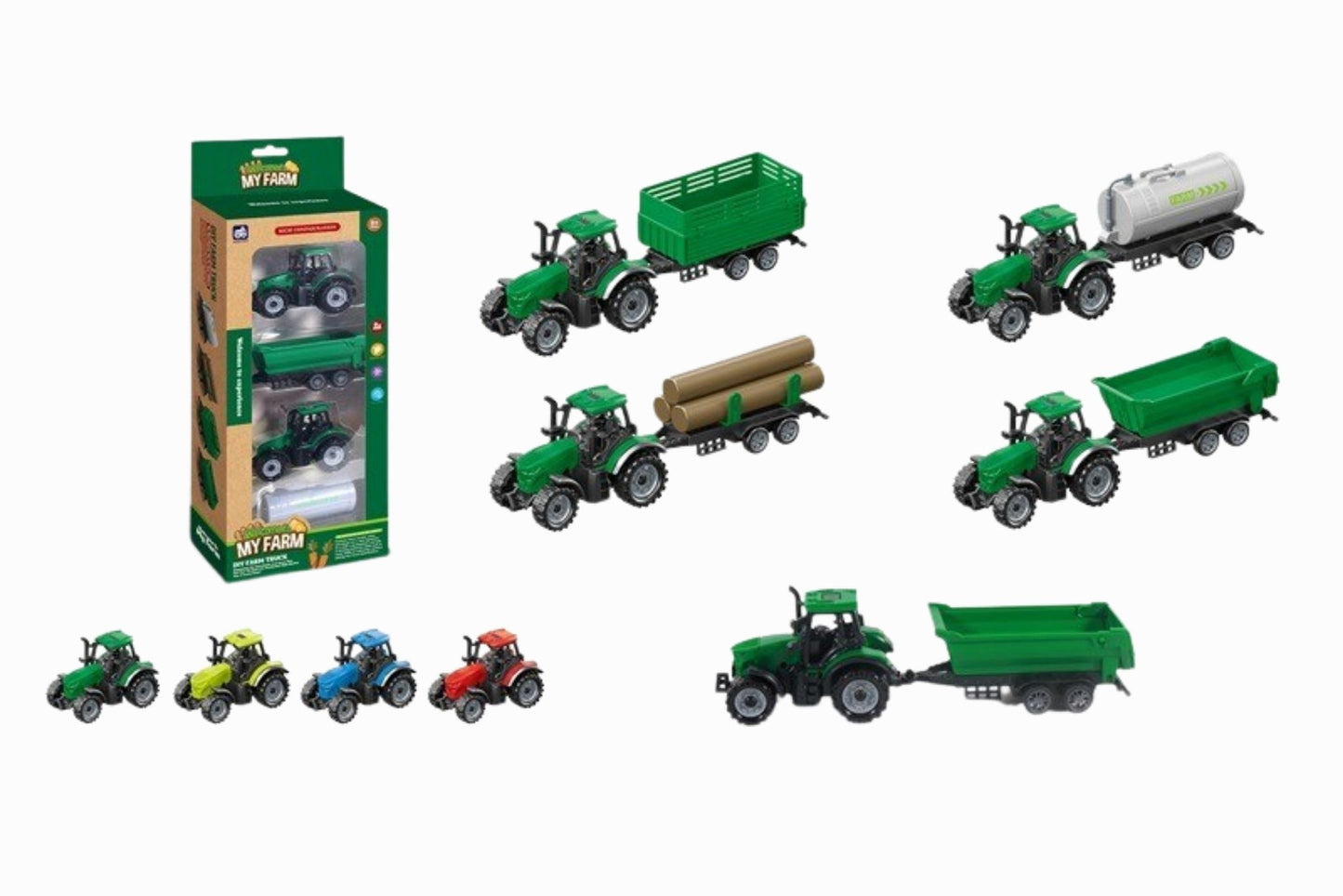 Farm Truck 2 Pcs