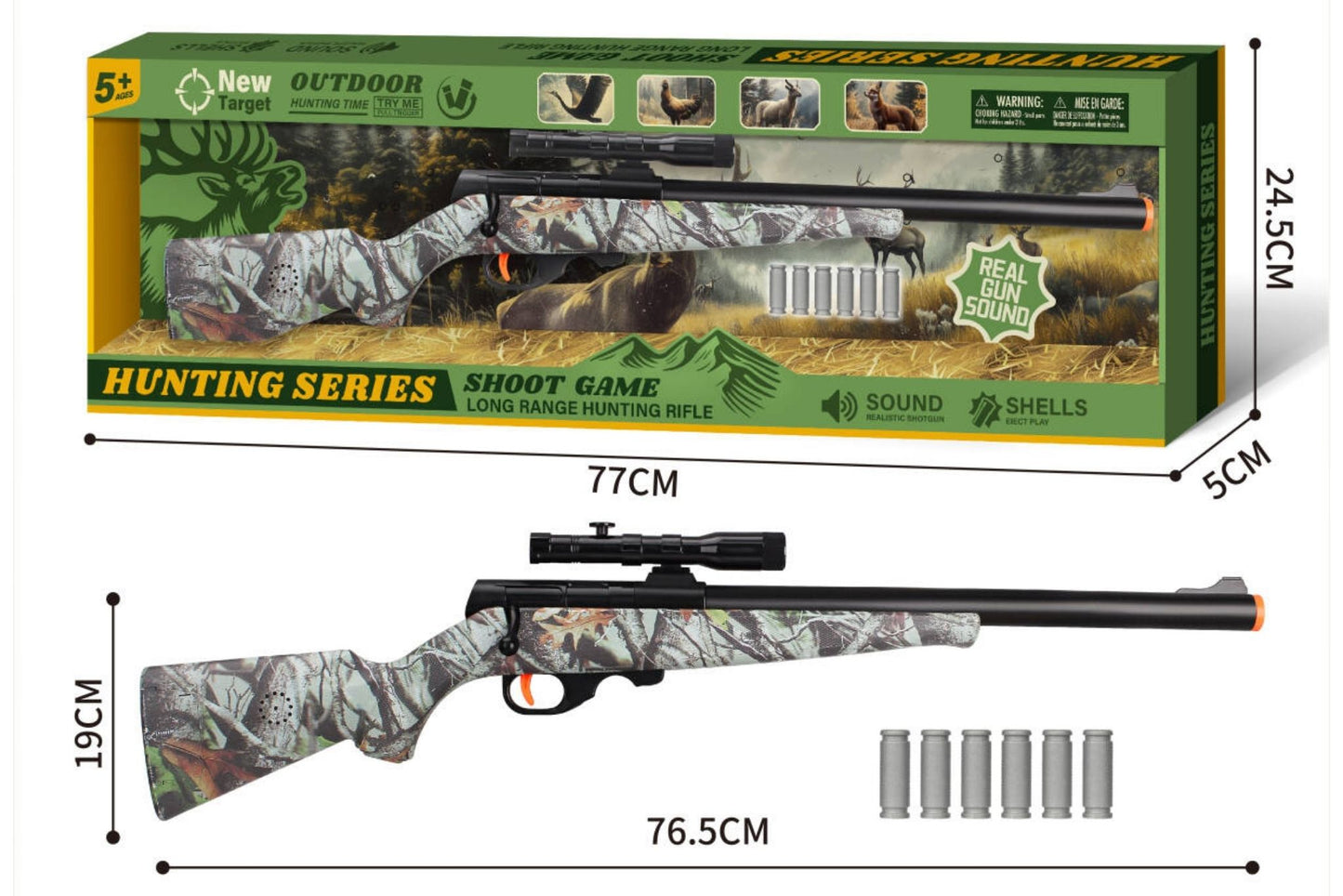 B/O Shotgun Camo Print B/O