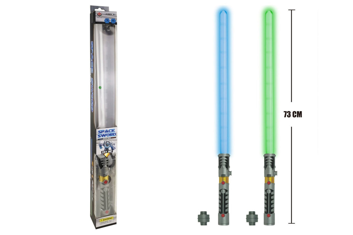 Light Saber w/Light & Sound B/O 2 Asstd