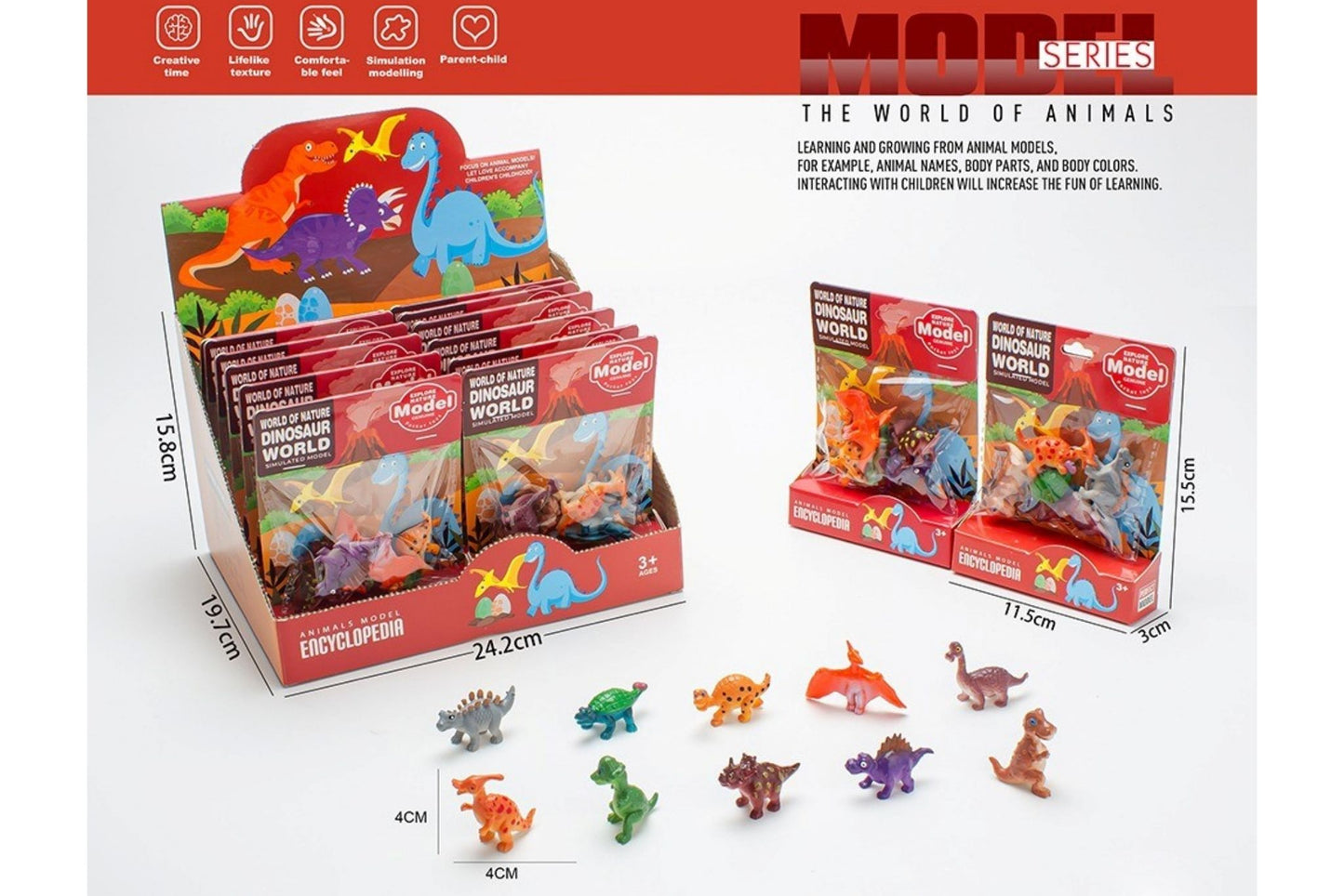Dino Animals Set PDQ