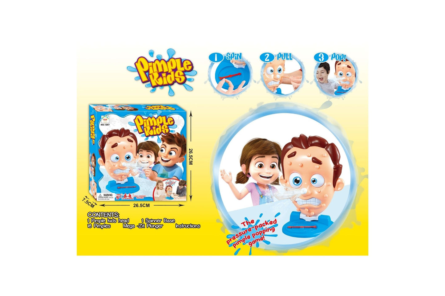 Pimple Kids Game