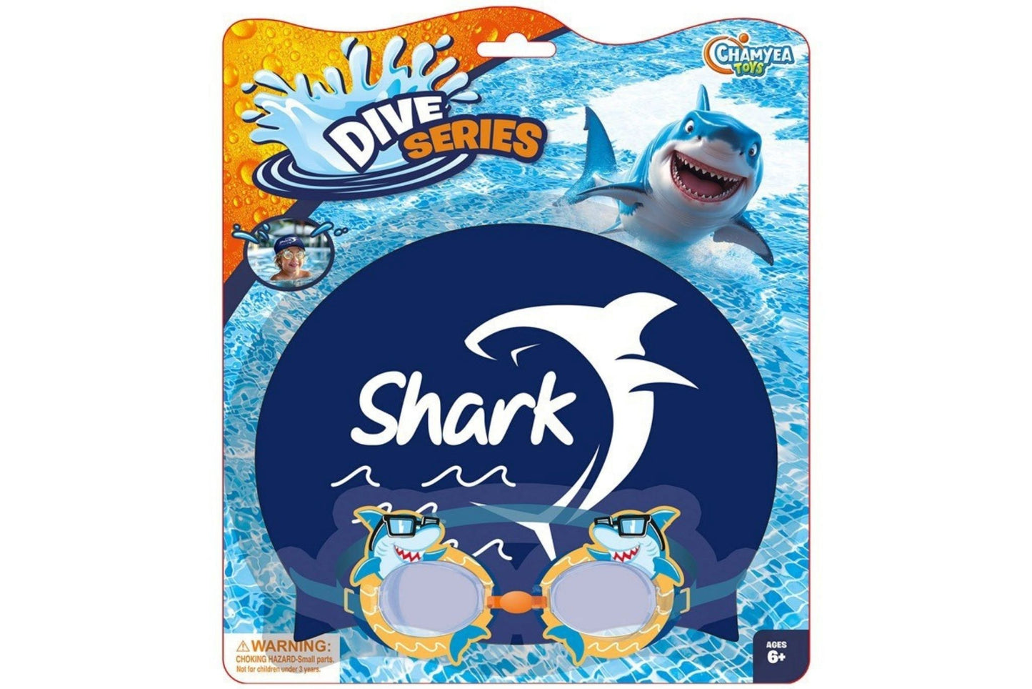 Swimming Cap & Goggles Set
