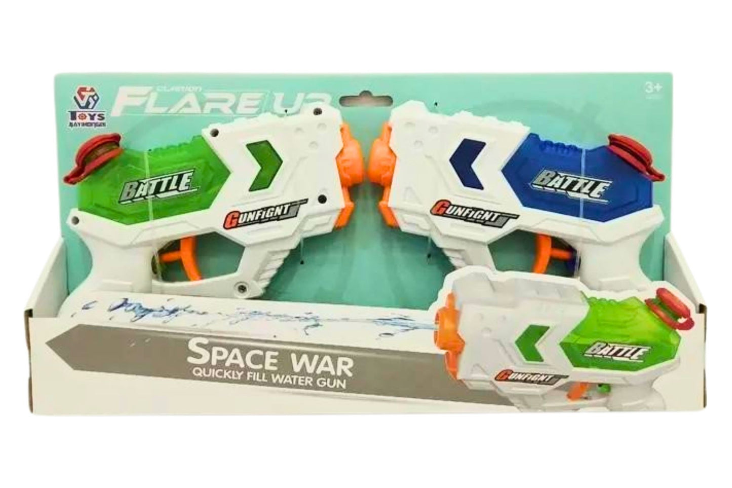 Water Gun Pk2 36x19x4.2cm