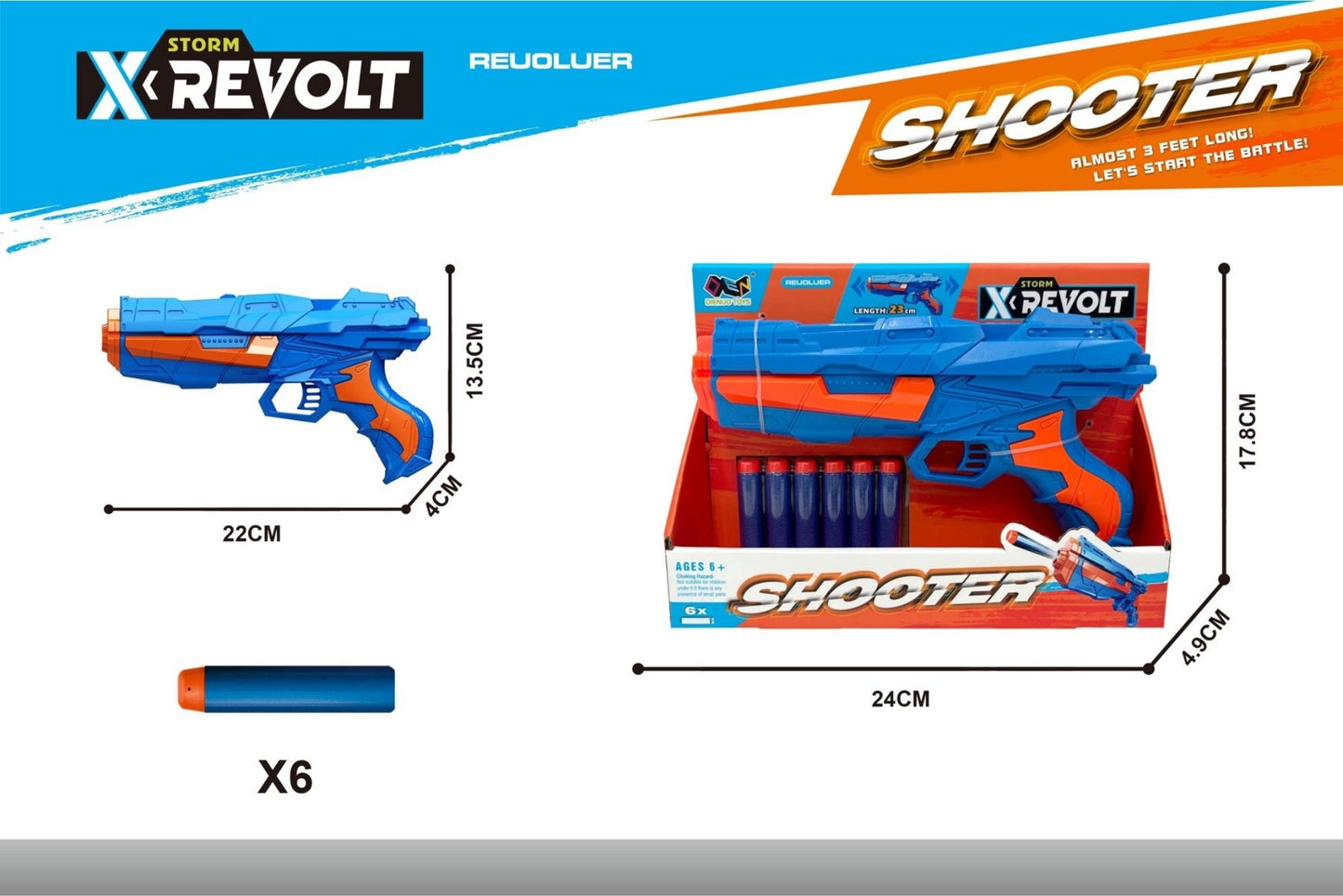 Dart Foam Gun