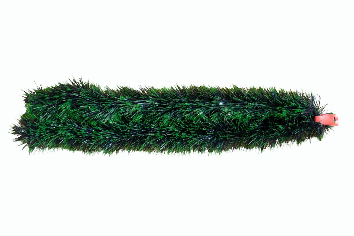 Tinsel Forest Green/Green 16cm x 2m