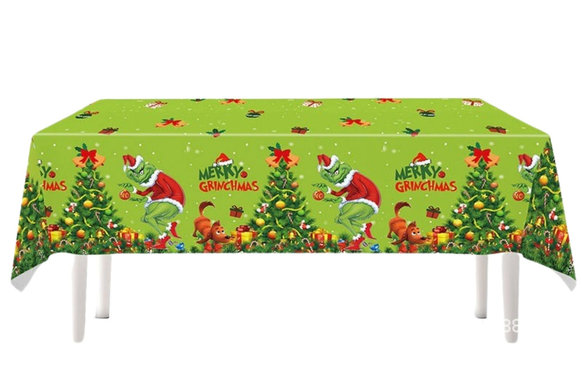 Grumpy Green PE Table Cloth 220x130cm 1pc