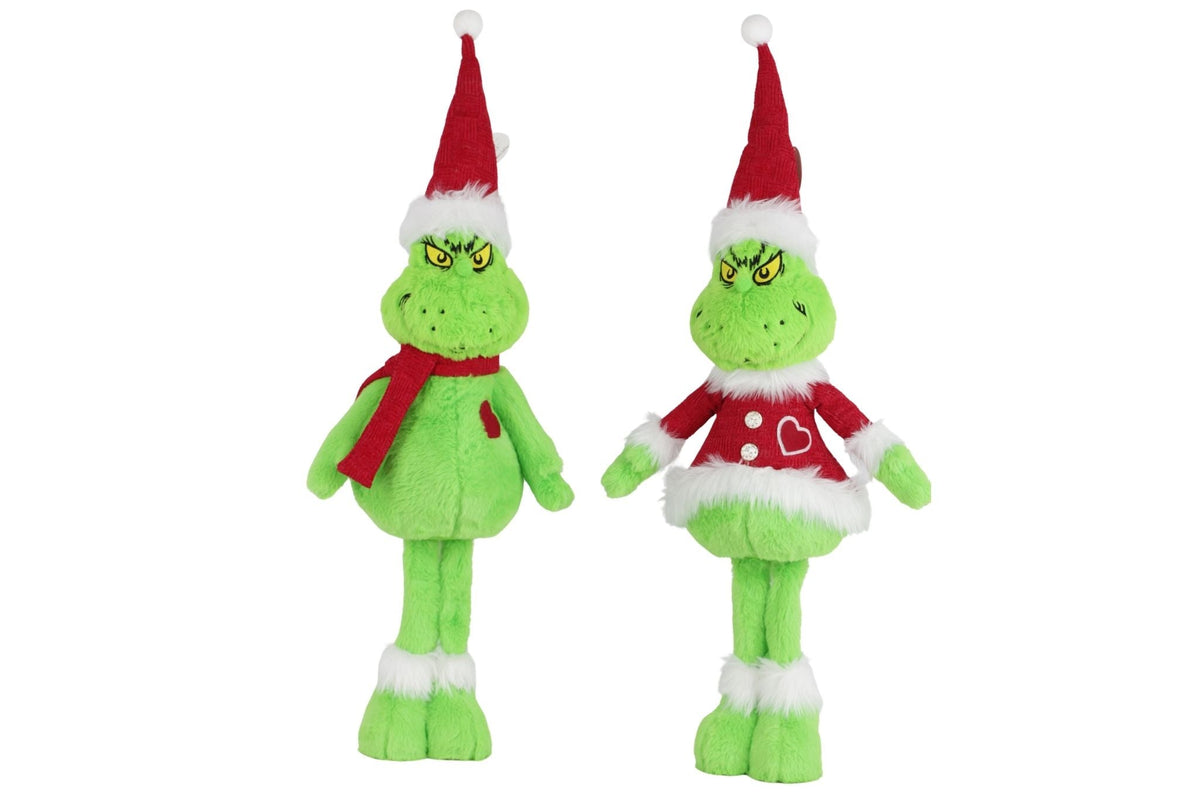 Grumpy Green Standing Plush 74x30x15cm