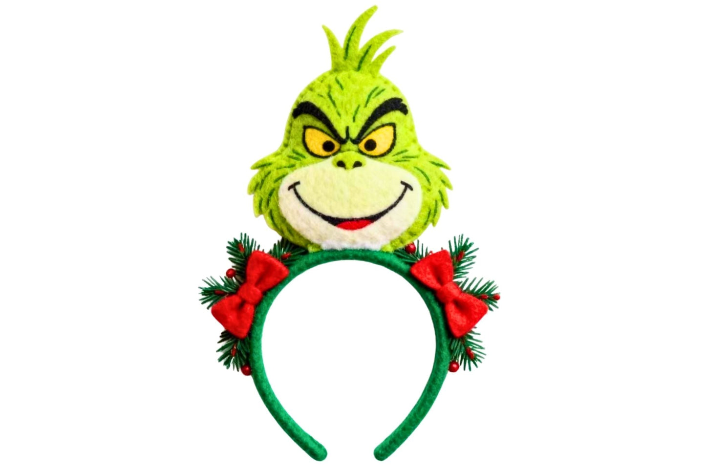 Grumpy Green Headband