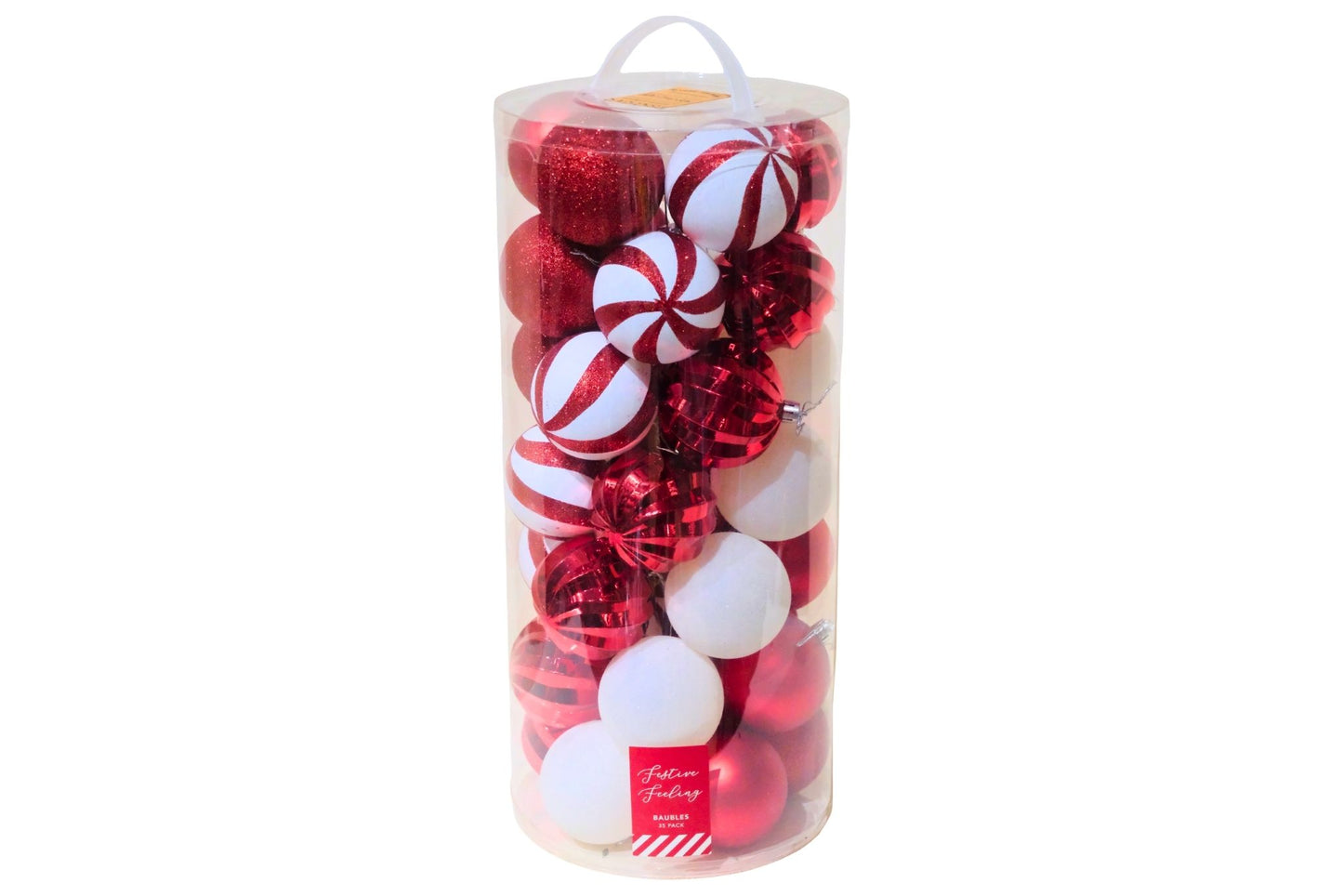 Xmas Baubles 7cm Pk35