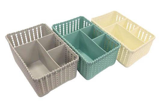 Rattan Basket 19.3x13x10.2cm