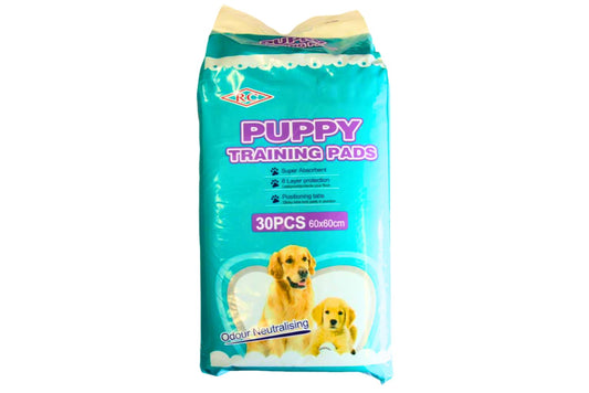 Puppy Training Pads 30pk 60x60cm 6-Layers