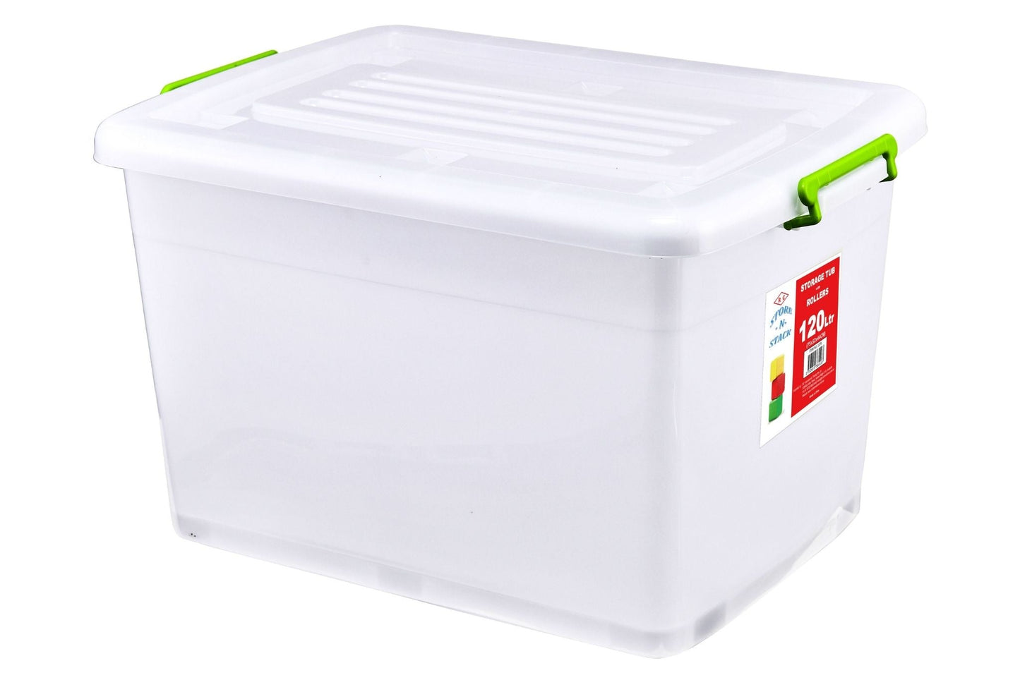 Storage Tub w/Rollers 120L